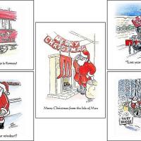 Manx Christmas Card Set